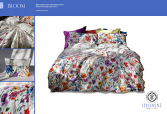 Parure copripiumino matrimoniale - Bloom grande | Tessitura Telerie Toscane