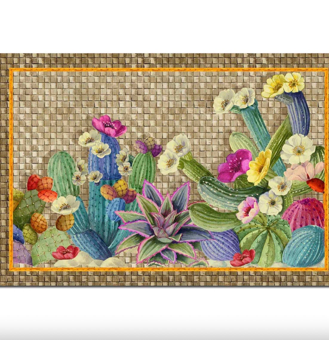 Tappeto antiscivolo TipTapp - Kactus | Tessitura Toscana Telerie