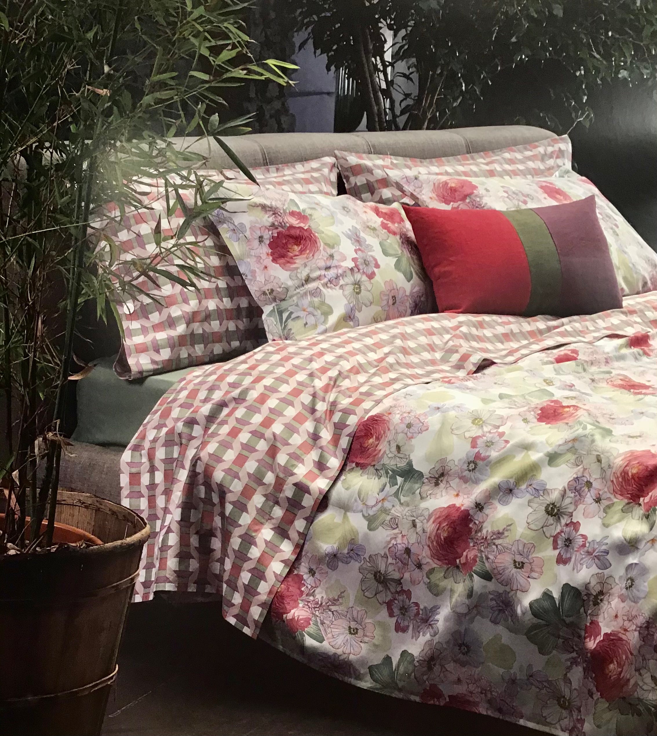 Trapuntino matrimoniale rosa -  Allure | Fazzini