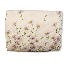 Copriletto trapuntato matrimoniale - Daisy Meadow -  Mirabello - Glicine