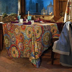 Tovaglia 16 posti - Monreale | Tessitura Toscana Telerie