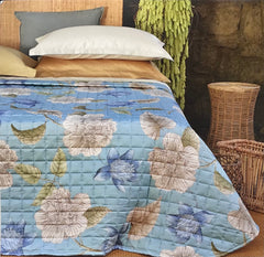 Trapuntino Quilt matrimoniale - Juliette - Reevèr - Rosa corallo