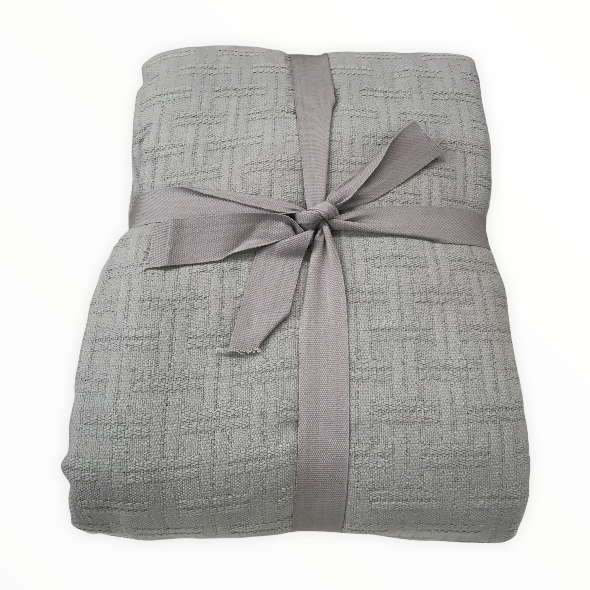 Copriletto matrimoniale grigio - Clara | Cavalieri