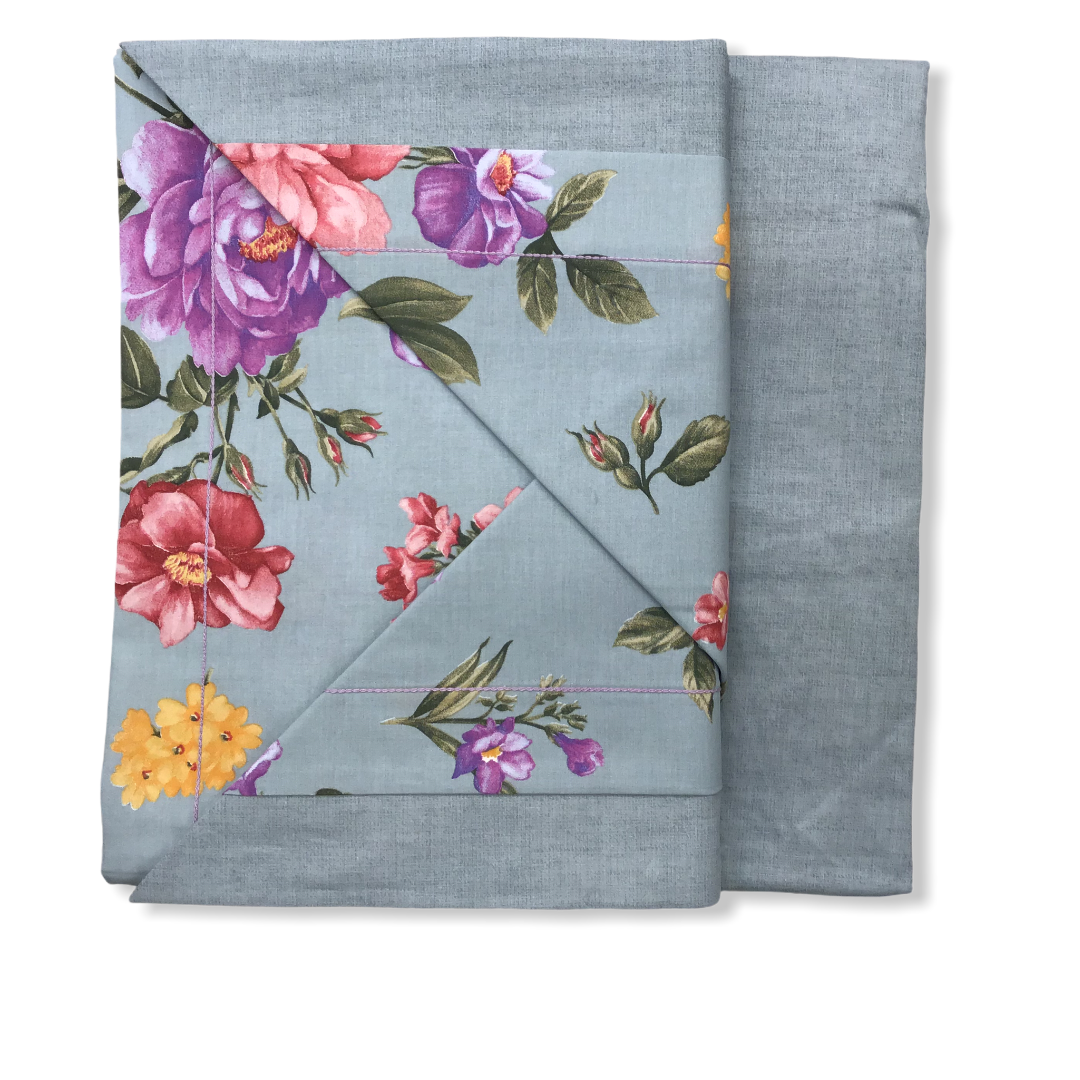 Completo letto matrimoniale color azzurro - Giusy | Cavalieri