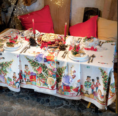 Tovaglia 18 posti - Schiaccianoci | Tessitura Telerie Toscane