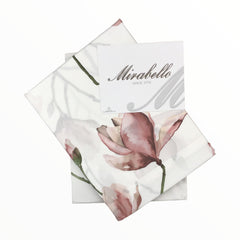 Completo lenzuola matrimoniale | Fiori di Loto rosa | Mirabello