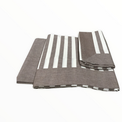 Completo lenzuola matrimoniale variante bruciato - Ontano | Biancoperla