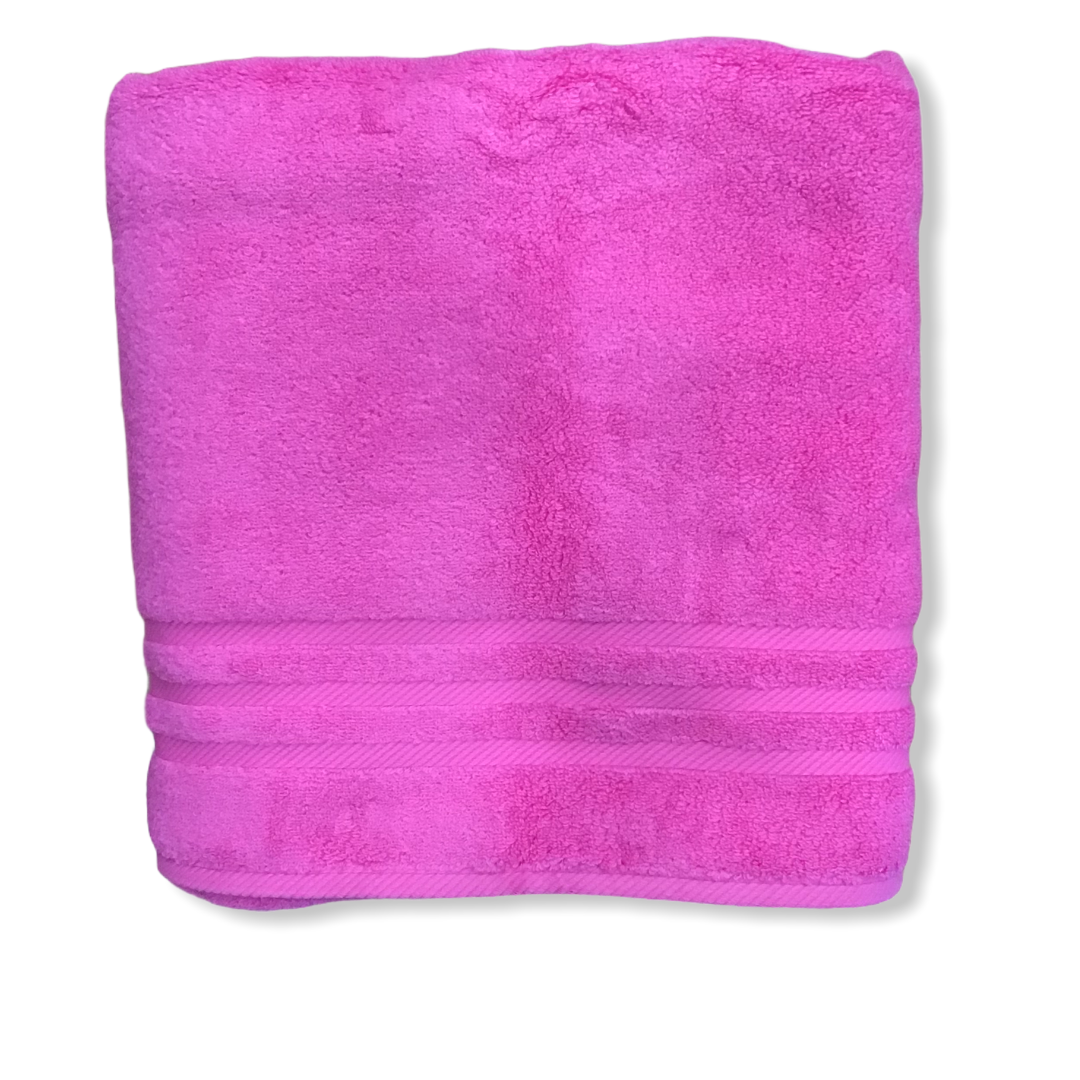 Telo da bagno in spugna fucsia - Prestige | Bomdia