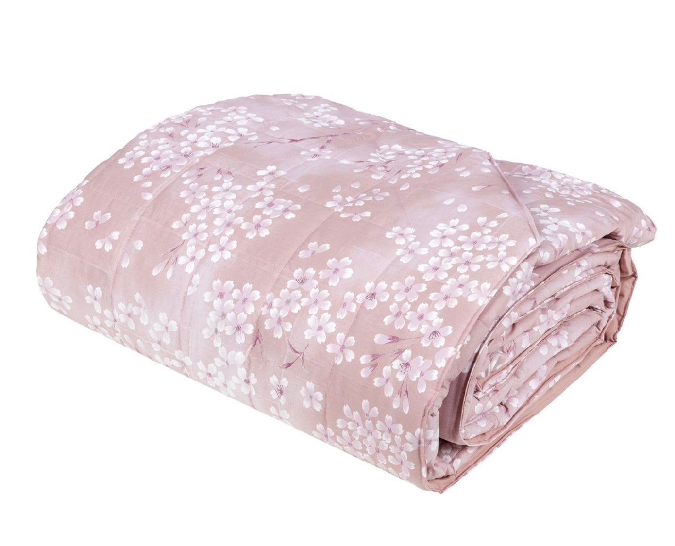 Trapuntino 1 piazza e mezzo rosa - Kimono | Fazzini