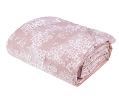 Trapuntino 1 piazza e mezzo rosa - Kimono | Fazzini