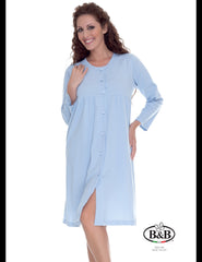 Vestaglia donna 4607 B&B cielo