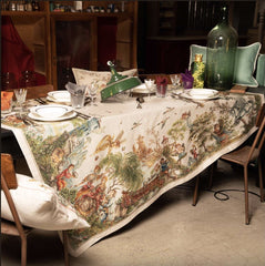 Tovaglia in lino 18 posti - Fabuleux | Tessitura Toscana Telerie