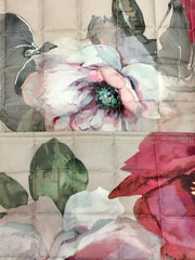 Copriletto trapuntato matrimoniale lampone- Cloe | Blumarine | Svad Dondi