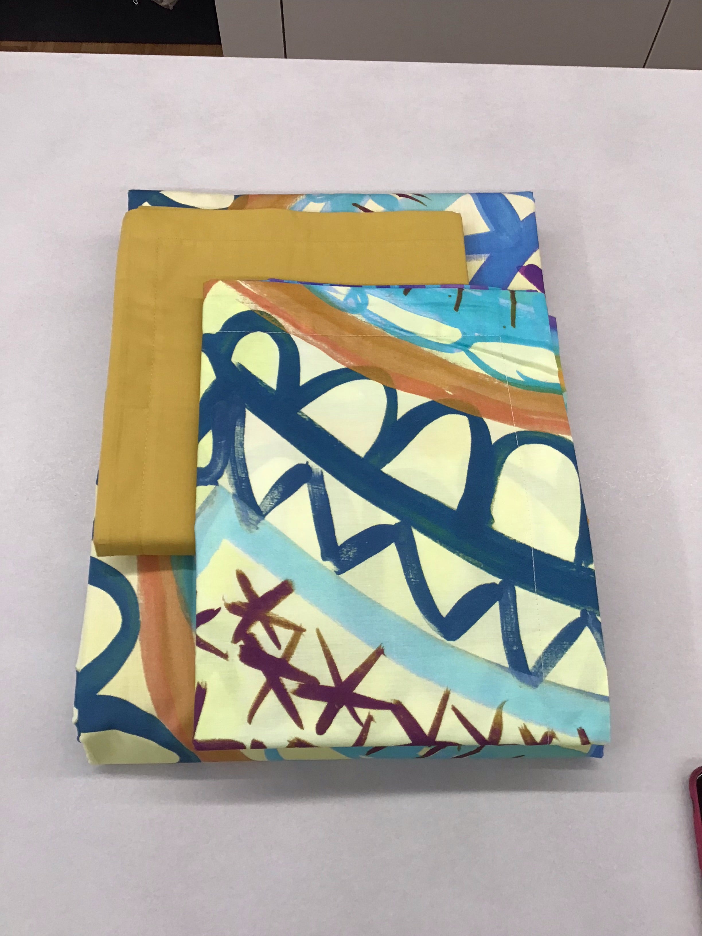 Parure copripiumino matrimoniale albicocca - Tequila | Mirabello