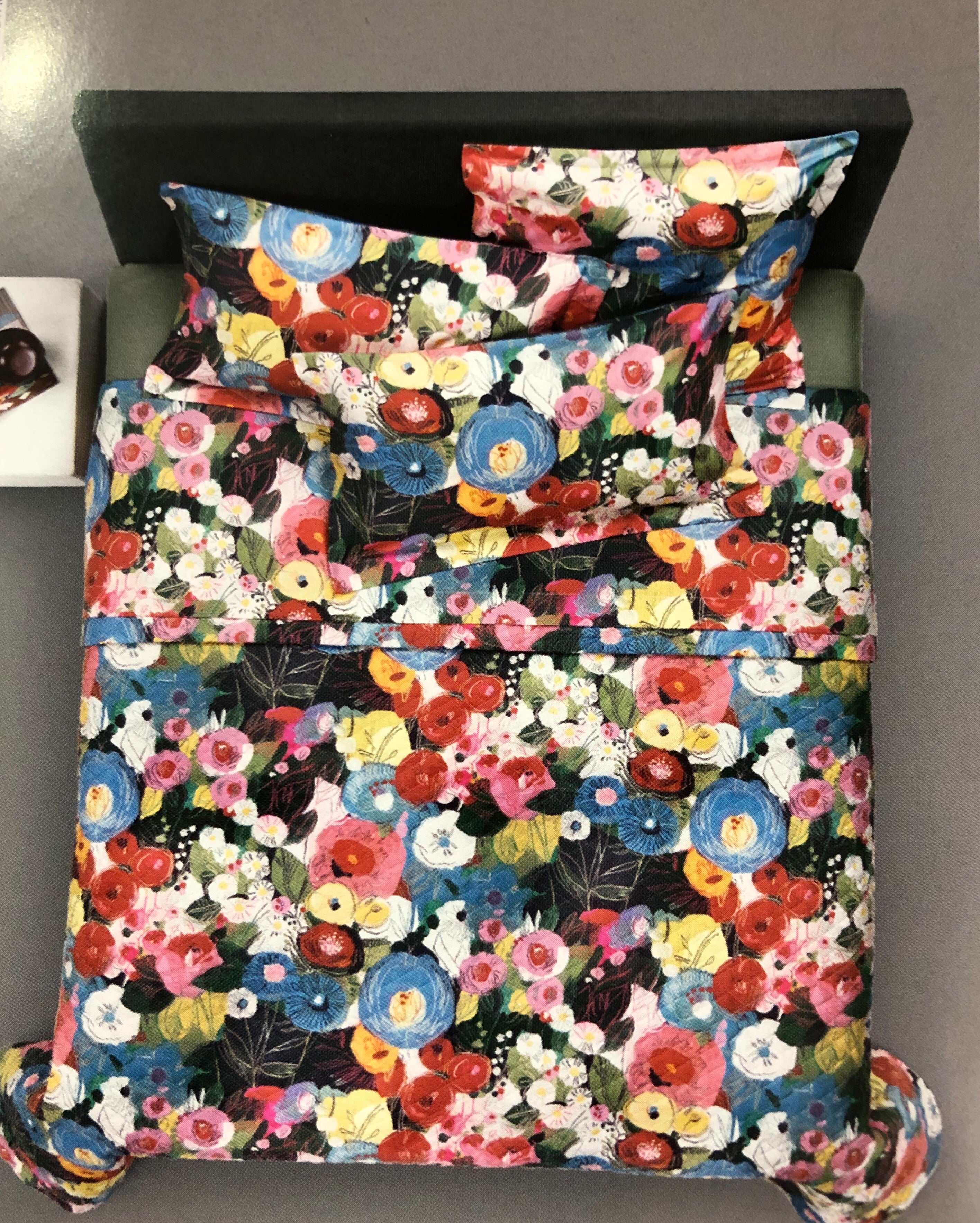 Trapuntino Mirabello Matrimoniale Fiori di Klimt