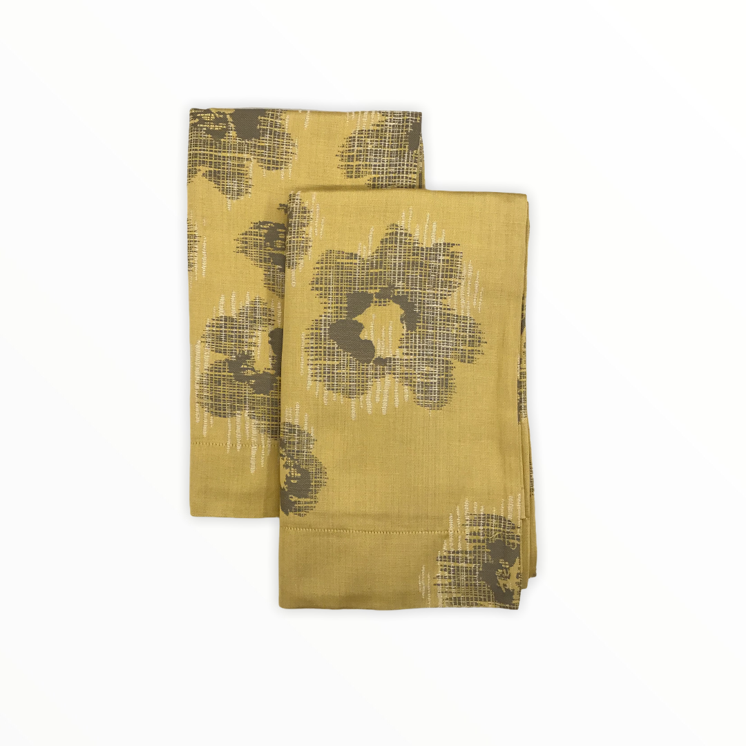 Coppia di federe in raso jaquard | Mirabello