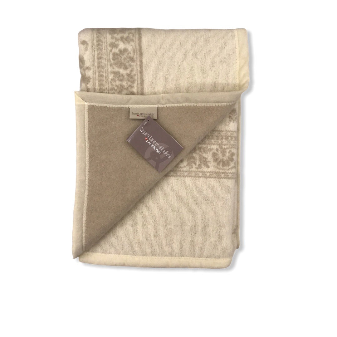 Coperta Provenzale color Bianco Perla | Lanerossi