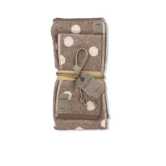 Coppia di asciugamani - Pois | Fazzini