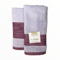 Coppia di asciugamani lilla - Resort | Daltex