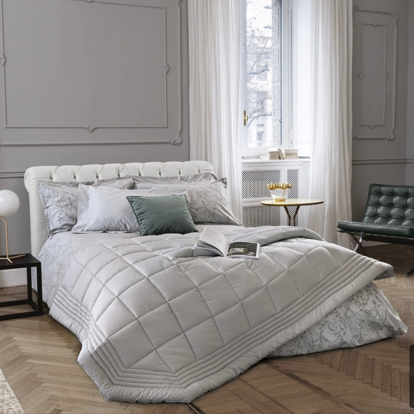 Completo copripiumino matrimoniale - Sinfonia | La Perla | Fazzini