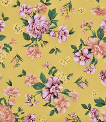 Copriletto matrimoniale giallo - Florida | Cavalieri