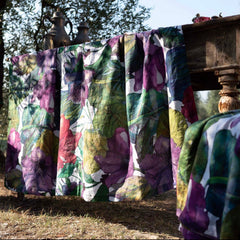 Tovaglia rettangolare Puro Lino - Karkade - Tessitura Telerie Toscane - Bianco