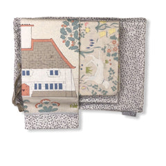Completo letto bimbo grigio - Farm | Riviera | Carillo Home