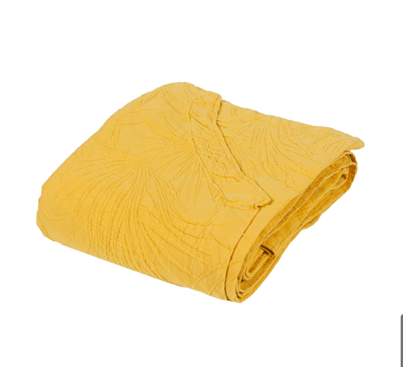 Copriletto Fazzini - Papiro - Giallo