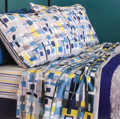 Completo letto una piazza e mezza - Domino - Arancione - Carillo