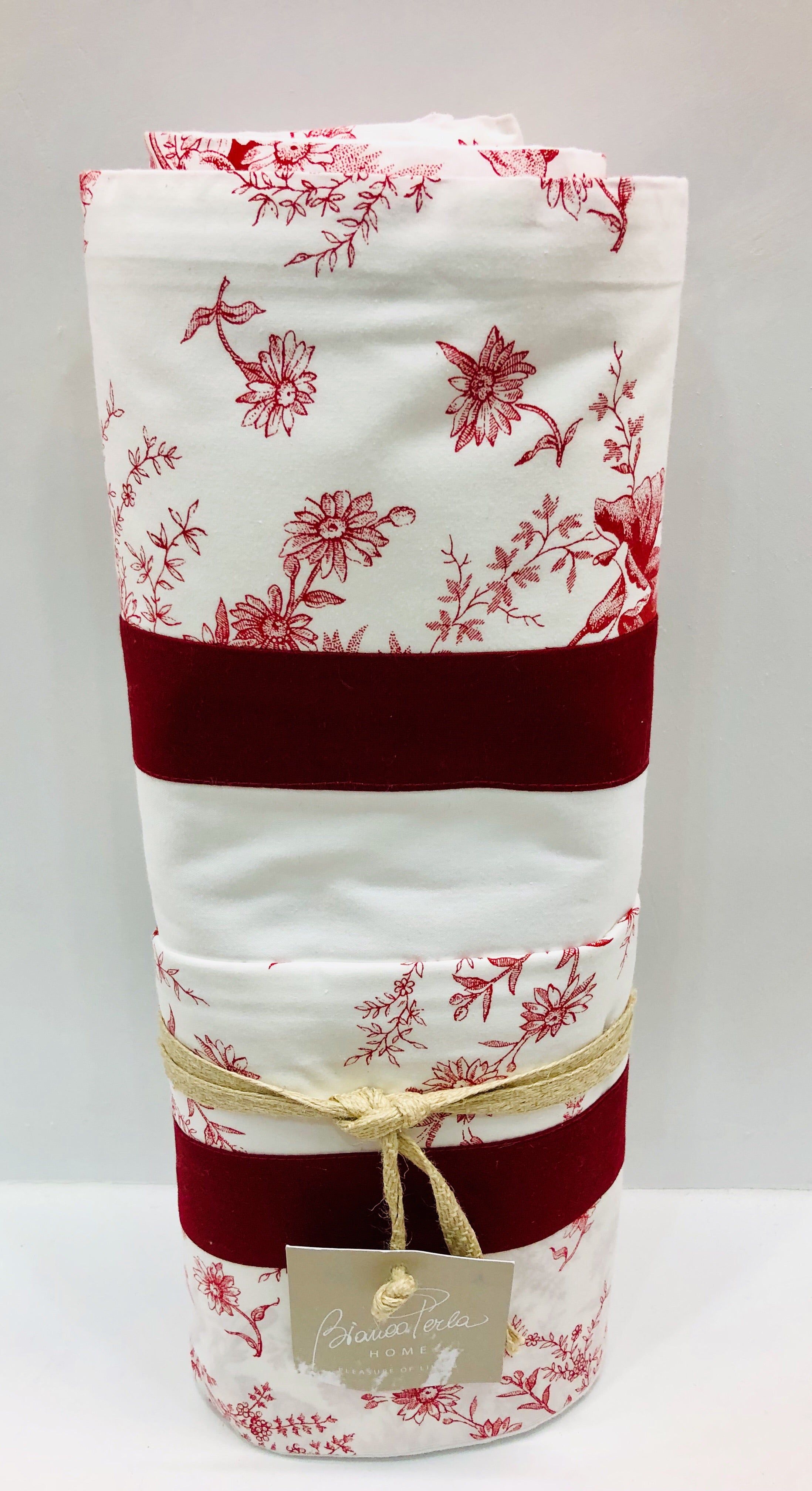 Lenzuolo matrimoniale con federe - Biancoperla Home -