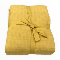 Copriletto singolo giallo - Clara | Cavalieri