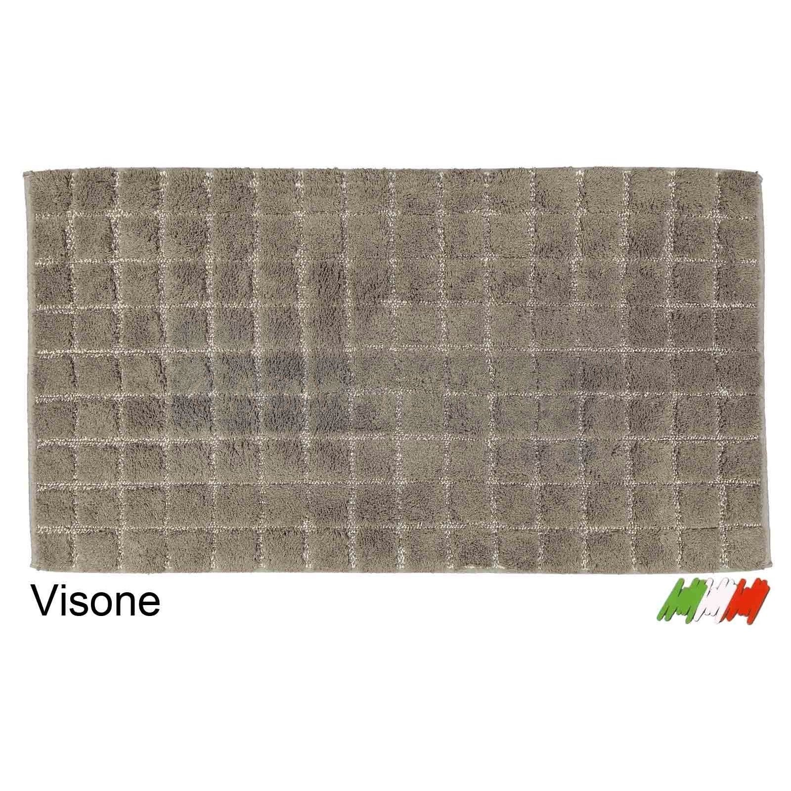 Tappeto Bagno Antiscivolo Plaza - Visone