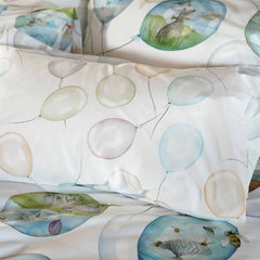 Parure Copripiumino Matrimoniale - Volare - Tessitura Telerie Toscane -